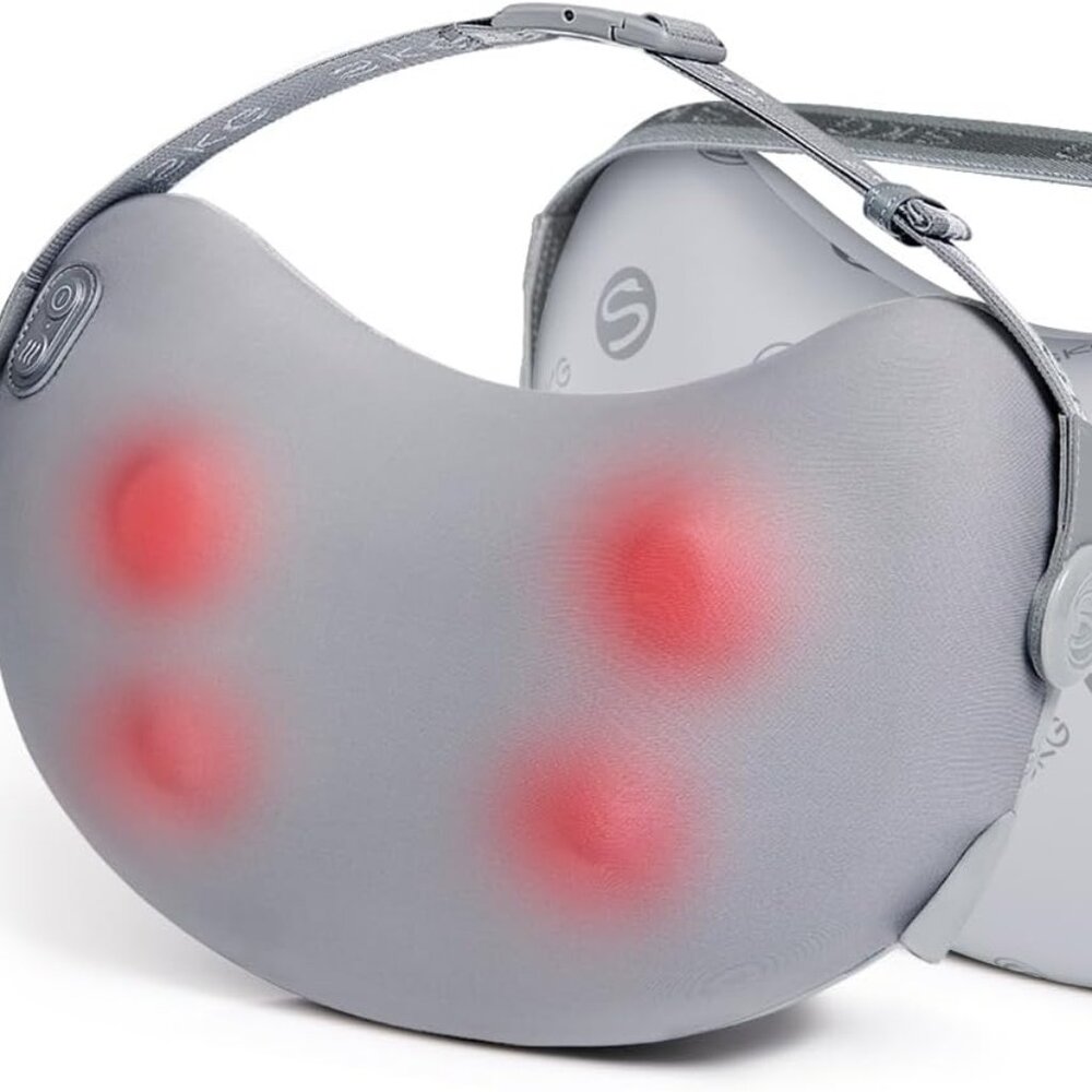 SKG Back Massager Cordless 4D Shiatsu with Heat T1-2 Pro